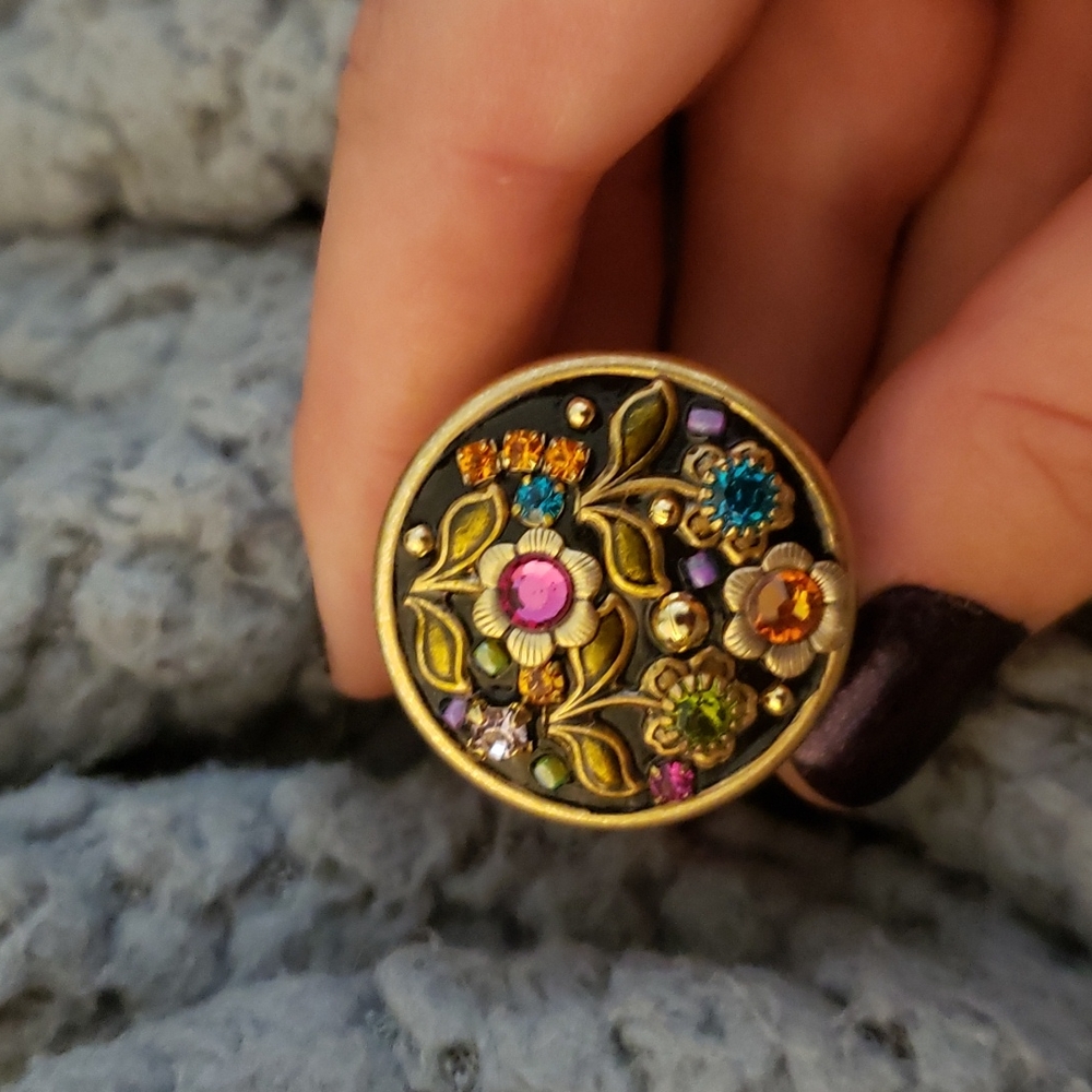 Michal Golan Floral Ring